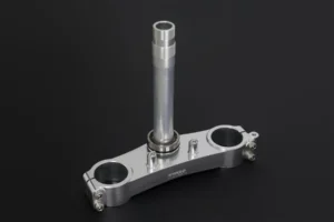 Lower Triple Clamp Set, CNC Silver, Race, HRC Style, SP2