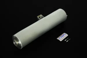 Silencer, Stainless, Top Right, Bolt-On Replacement, Honda NS400R