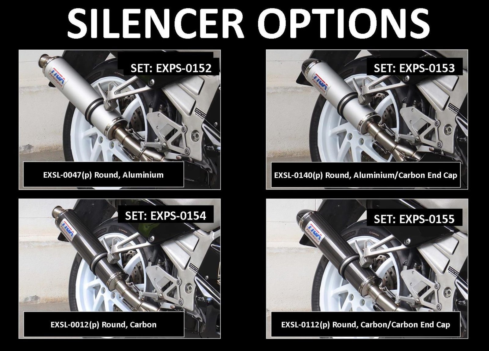 Set, Pipe, R.H Exit, Full Race System RC36-1 (No Silencer) 5 28gen3