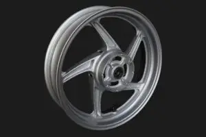 Wheel Sub Assy.,RR. Silver Metallic
