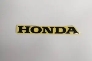 Decal, Honda 65mm, Black, (no background)
