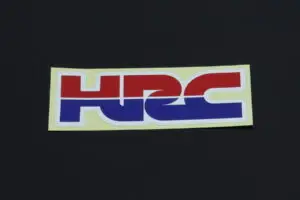 Genuine HRC sticker (85mm)