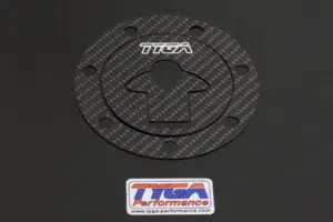 Carbon Tank Filler Cap Cover, Kawasaki Type 1