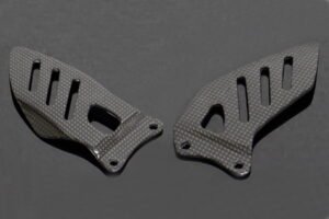 Heel Guard, Pair, Carbon, Suzuki GSX-R1000 K5-K8