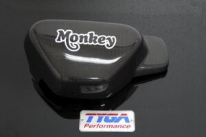 Side Cover, Carbon, Right, Monkey 125