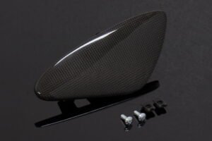 Cover, Exhaust Outlet, Carbon, KTM RC390