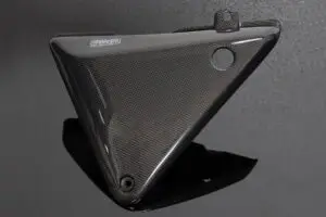 Side Cover, Carbon, Left, Honda CB400 Super Four, (1992-1996)