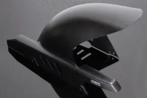 Rear Hugger/Chain Guard, GRP, Black, VJ21 RGV250