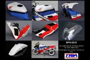 Kit, Complete Body Set, Stock Shape, with Fuel Tank, NC30, Painted Type 1