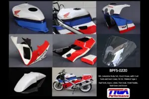 Kit, Complete Body Set, Stock Shape, with Fuel Tank and Seat Cover, NC30, Painted Type 1