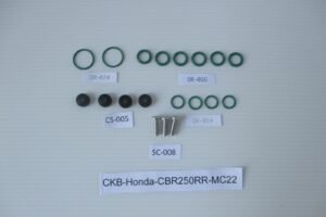 Carb Service Kit B, 19 pieces, Honda CBR250RR MC22