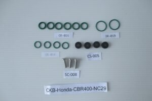 Carb Service Kit B, 19 pieces, Honda CBR400RR NC29