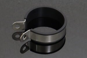 Clamp, Silencer, Single, 61mm., Central, Assy.