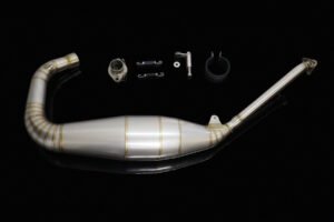 Set, Exhaust Chamber, Stainless Steel, Aprilia RS-125