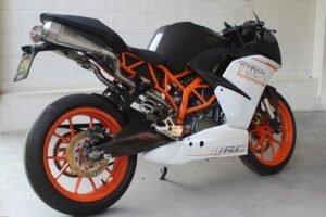 Set, Pipe, Full Race System, Serpent, KTM RC390, 2014-2021 Stainless Moto Maggot