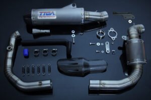 Set, Pipe, Full Race System, WSS300, KTM 390 Duke