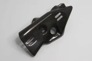 Exhaust Heat Shield, Carbon, 2011-15 Kawasaki ZX10R