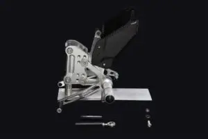 Racing Step Kit, (Adjustable), Quick Shift, Silver Ninja ZX-4R