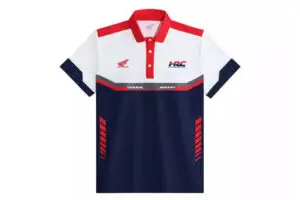 Honda, HRC, Polo, White, Men, Size: 4XL