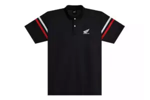 Honda, Polo, Black, Men, Size: M