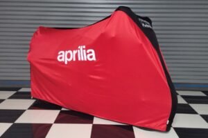 TYGA Bike Dust Cover, Red/Black, Aprilia