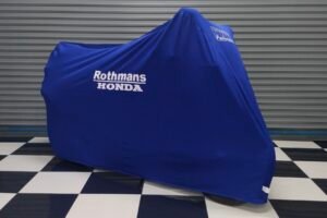 TYGA Bike Dust Cover, Blue, Rothmans Honda