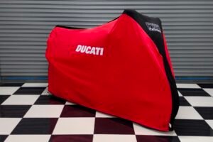 TYGA Bike Dust Cover, Red/Black, DUCATI
