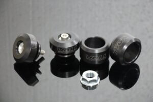 Axle Slider Kit, (Black) Ninja 400/500