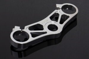 Top Triple Clamp, CNC Silver, Honda SP2