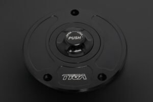 Tank Filler Cap, Keyless, Racing Type, Kawasaki Type 3