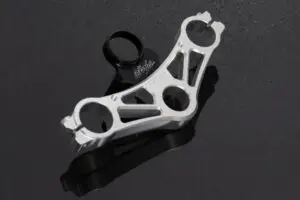 Top Triple Clamp Set, CNC Silver, KRR150ZX