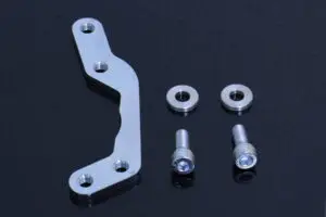 Bracket, Front Brake, 84 mm Brembo Conversion, Silver, GROM 2021-2024