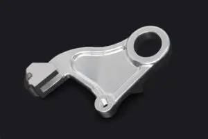 Bracket, Rear Brake Caliper, CNC Silver, RS250R NXA