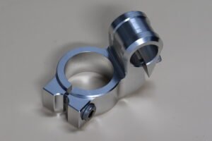 Handlebar Clamp, Right, Silver, CBR250R/300R