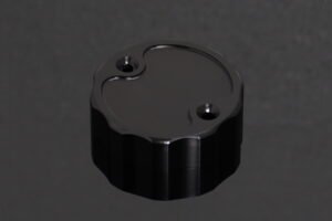 Brake Reservoir Cap, CNC, Black, Nissin