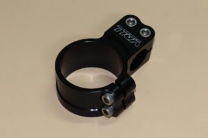 Handlebar Clamp, Right, Black, 50 mm.