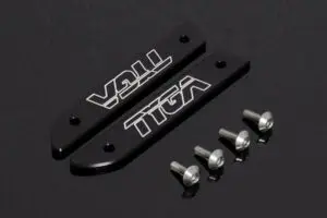 Set, Mirror Blanking Plates, L&R, CNC Black, KTM RC Series