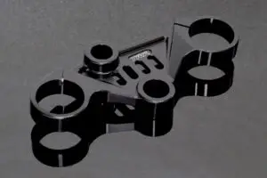 Top Triple Clamp, CNC Black, KTM RC Series (2022-2024)