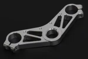 Top Triple Clamp, Race, CNC Silver, Ninja 150SS/Victor150
