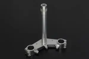 Lower Triple Clamp, CNC Silver, Ninja 150SS/Ninja 150R/Victor 150