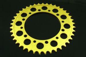 Sprocket, Rear, 41T, #520, Aluminium, (Gold)