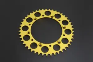 Sprocket, Rear, 46T, #520, Aluminium, (Gold) (Clearout)