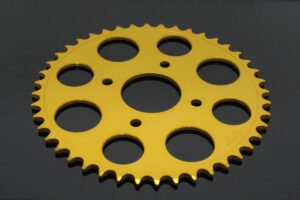 Sprocket, Rear, 40T, #520, Aluminium, (Gold),
