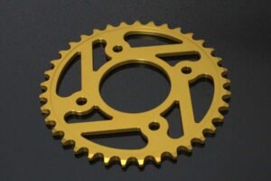 Sprocket, Rear, 32T, #420, Aluminium, (Gold)