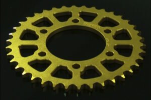 Sprocket, Rear, 40T, #428, Aluminium, (Gold)
