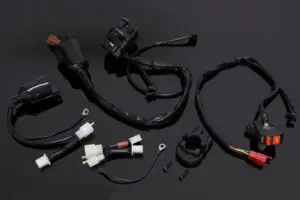 Set, Switch Gear and Throttle Housing, Assy. RC36-2, RC30 Style.