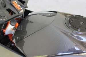 Battery Box Cover, Carbon, KTM RC125, RC200, RC250, RC390