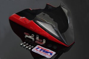 Belly Pan, GRP/Carbon, MSX125 Grom, Red