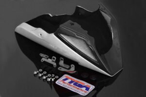Belly Pan, GRP/Carbon, MSX125 Grom, White