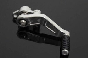 Tyga Step Kit Replacement Rear Brake Lever, Silver, MSX125 Grom
